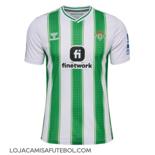 Camisa de Futebol Real Betis Equipamento Principal 2023-24 Manga Curta